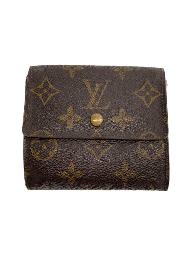 【中古】LOUIS VUITTON◆ポルト・モネ・ビエ・カルト・クレディ_モノグラム・キャンバス_BRW/PVC/BRW/レディース【服飾雑貨他】 【中古】LOUIS VUITTON◆ポルト・モネ・ビエ・カルト・クレディ_モノグラム・キャンバス_BRW/PVC/BRW/レディース【服飾雑貨他】
