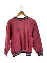 【中古】Champion◆刺繍トリコ/スウェット/M/コットン/RED【メンズウェア】(4)