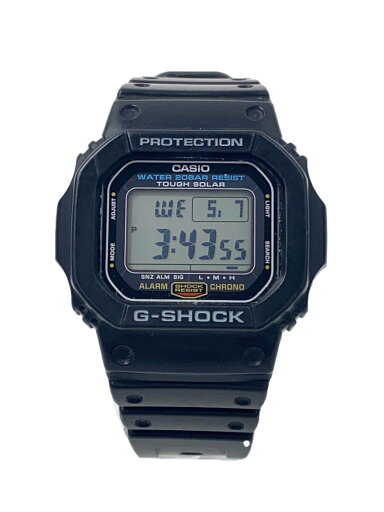 【中古】CASIO◆ソーラー腕時計・G-SHOCK/デジタル/BLK【服飾雑貨他】 【中古】CASIO◆ソーラー腕時計・G-SHOCK/デジタル/BLK【服飾雑貨他】
