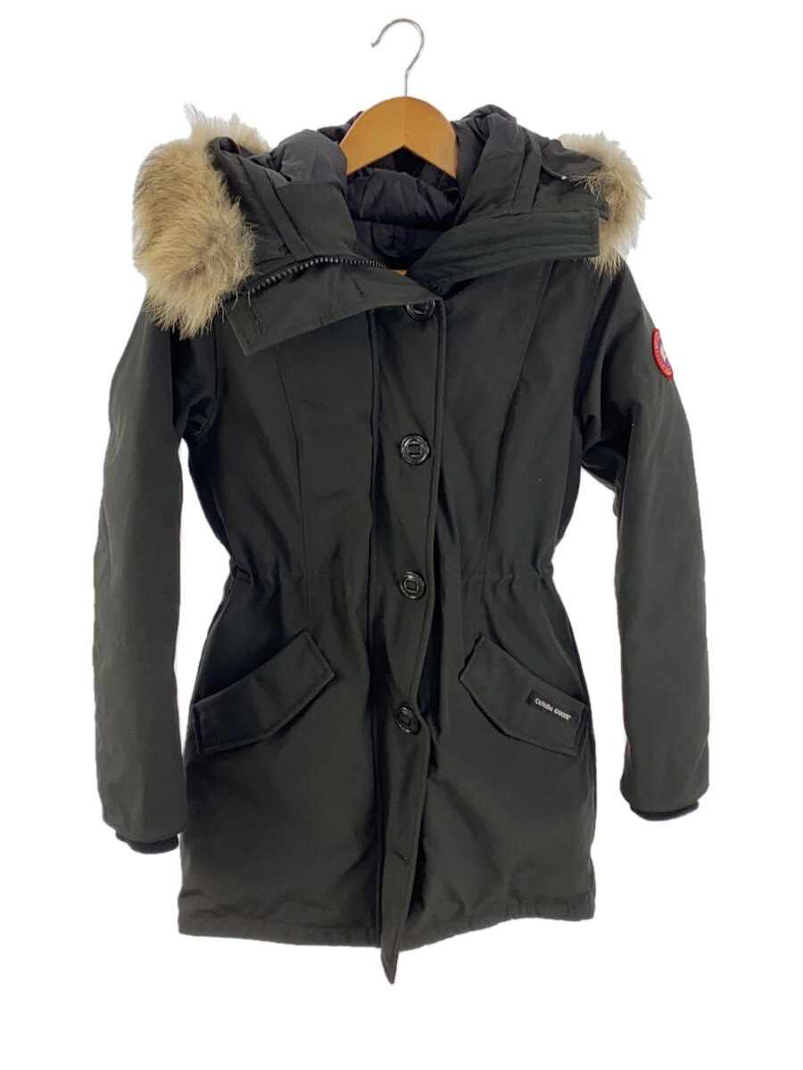 【中古】CANADA GOOSE◆ダウンジャケット/S/ポリエステル/BLK/2580LA【メンズウェア】