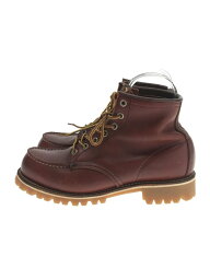 【中古】RED WING◆ブーツ/US7/BRD/レザー/875/アイリッシュセッター/ソール張替え【シューズ】