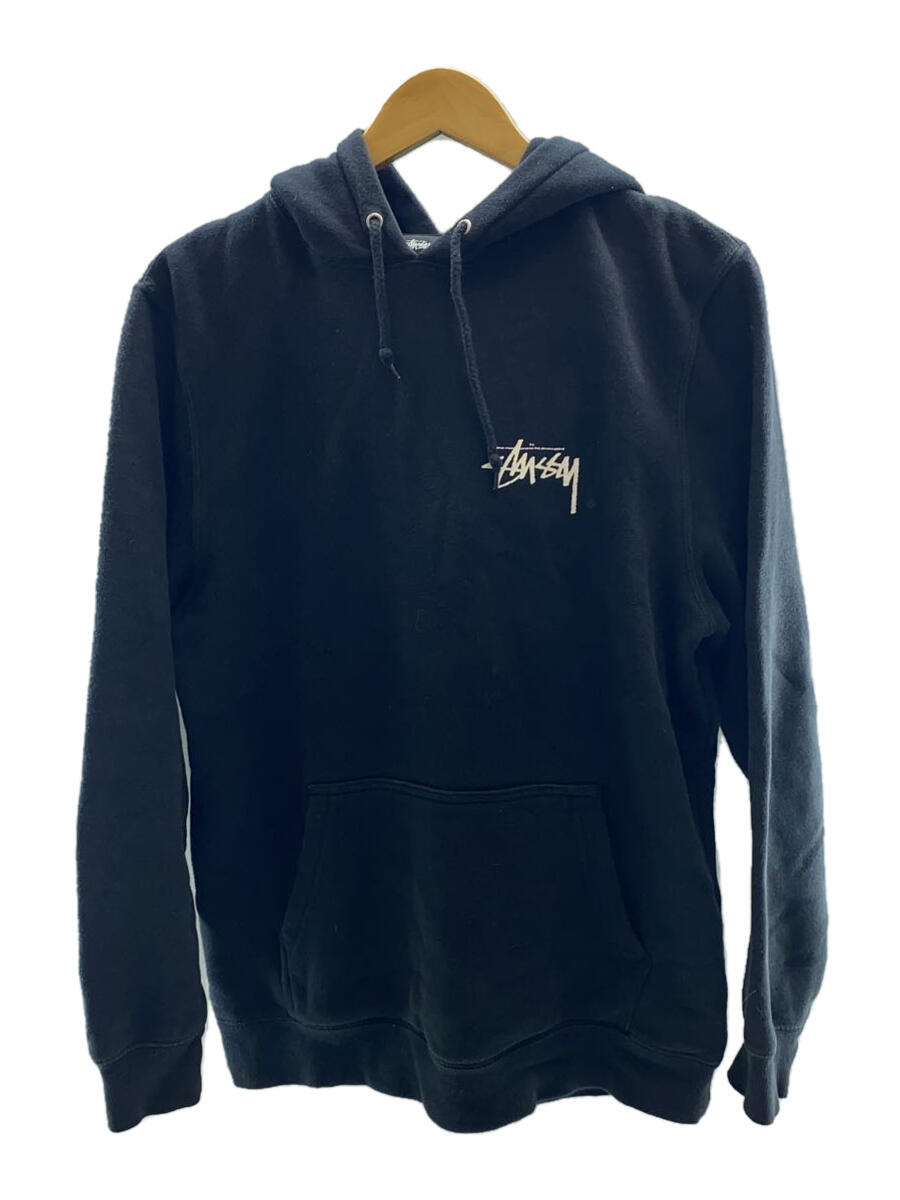 【中古】STUSSY◆ロゴパーカー/S/コッ