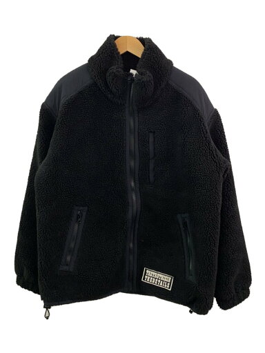 【中古】DENHAM◆フリースジャケット/L/ポリエステル/BLK/無地/BOAFLEECEJKT/27191-1-29001【メンズウェア】 【中古】DENHAM◆フリースジャケット/L/ポリエステル/BLK/無地/BOAFLEECEJKT/27191-1-29001【メンズウェア】