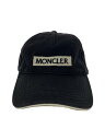 【中古】MONCLER◆キャップ/--/BLK/レディース/D10930039100【服飾雑貨他】