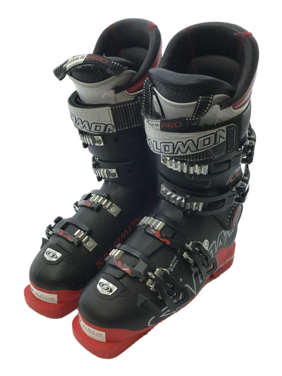 【中古】salomon◆スキーブーツ/25cm/BLK【スポーツ】