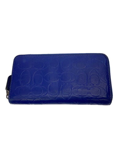 【中古】COACH◆長財布/レザー/BLU/総柄/メンズ/CE551【服飾雑貨他】 【中古】COACH◆長財布/レザー/BLU/総柄/メンズ/CE551【服飾雑貨他】