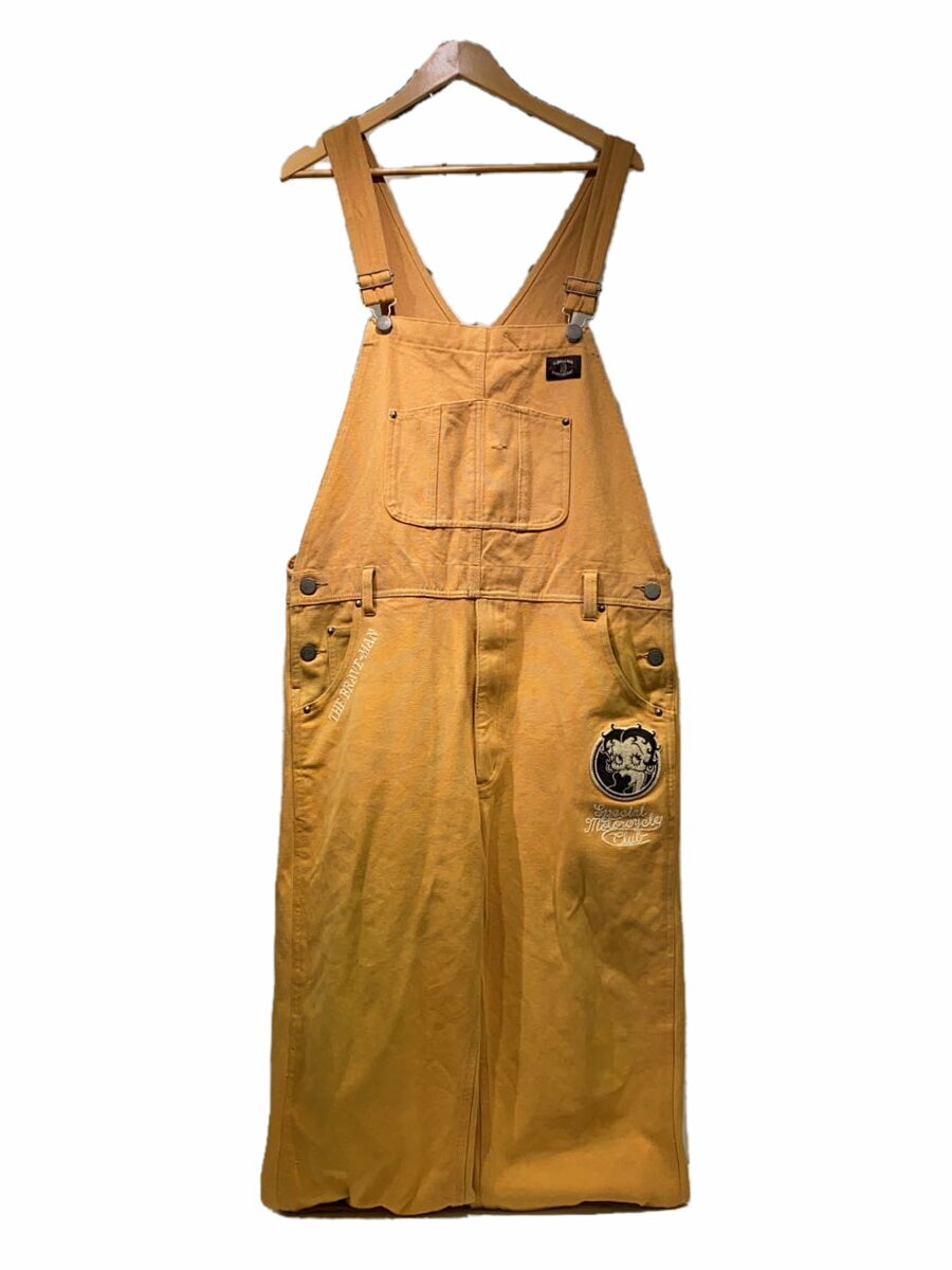 【中古】The BRAVE-MAN◆オーバーオール/XXL/コットン/CML/Betty BOOP【メンズウェア】
