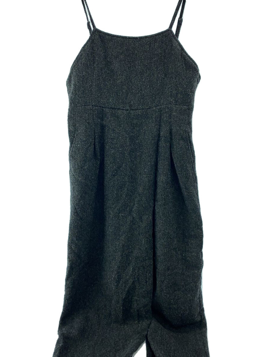 【中古】LEINWANDE◆オールインワン/FREE/ウール/BLK/無地/0219031001【レディースウェア】