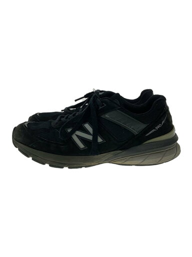 【中古】NEW BALANCE◆M990//ブラック/27.5cm/BLK【シューズ】 【中古】NEW BALANCE◆M990//ブラック/27.5cm/BLK【シューズ】