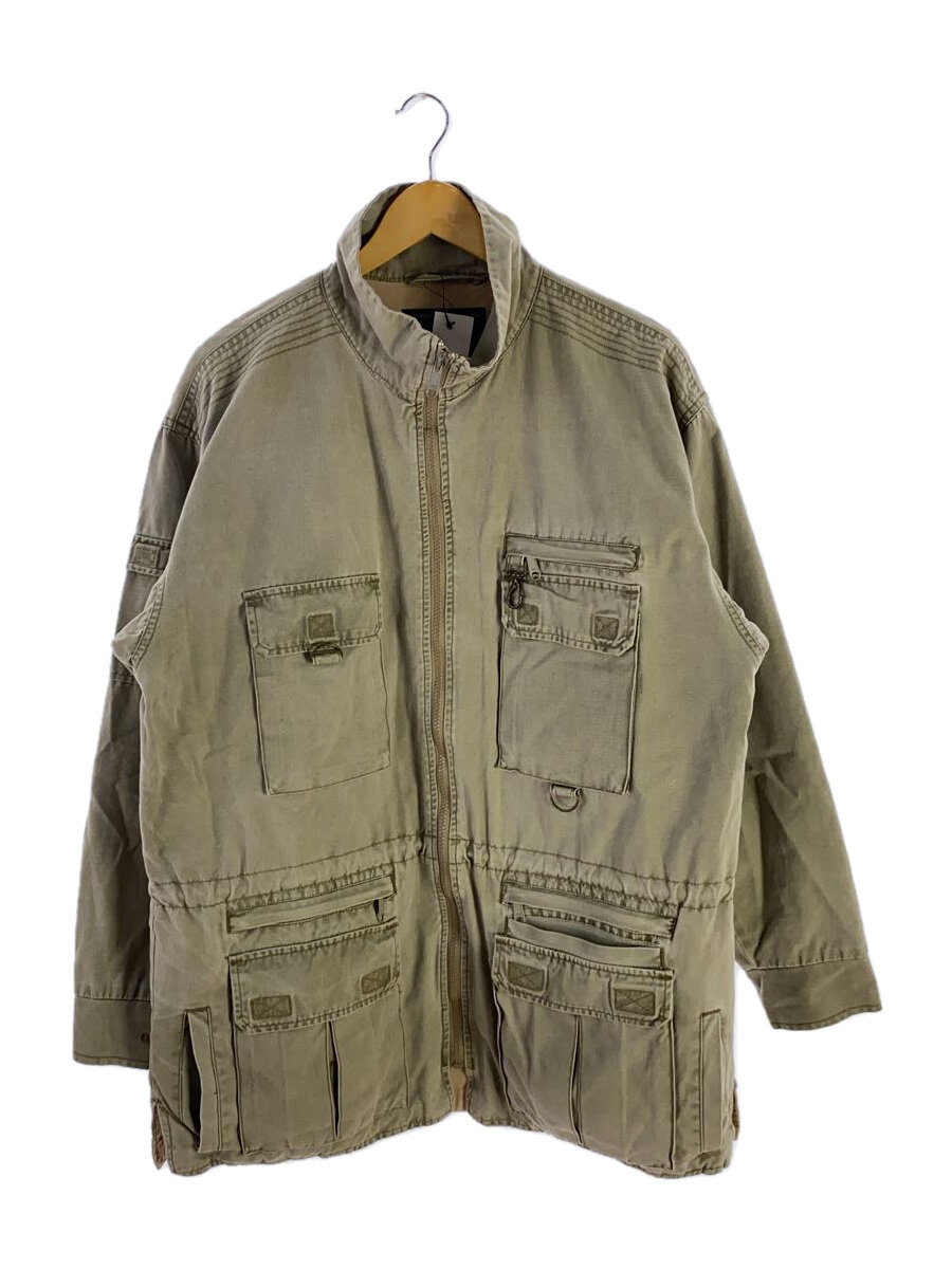 【中古】ORVIS◆ジャケット/M/コットン/カーキ/無地/80s~90s/ハンティング//【メンズウェア】