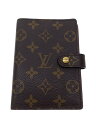 【中古】LOUIS VUITTON◆手帳カバー/PVC/BRW/総柄/メンズ【服飾雑貨他】(3)