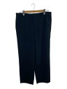 【中古】GIORGIO ARMANI◆ボトム/52/ポリエステル/BLK【メンズウェア】(4)