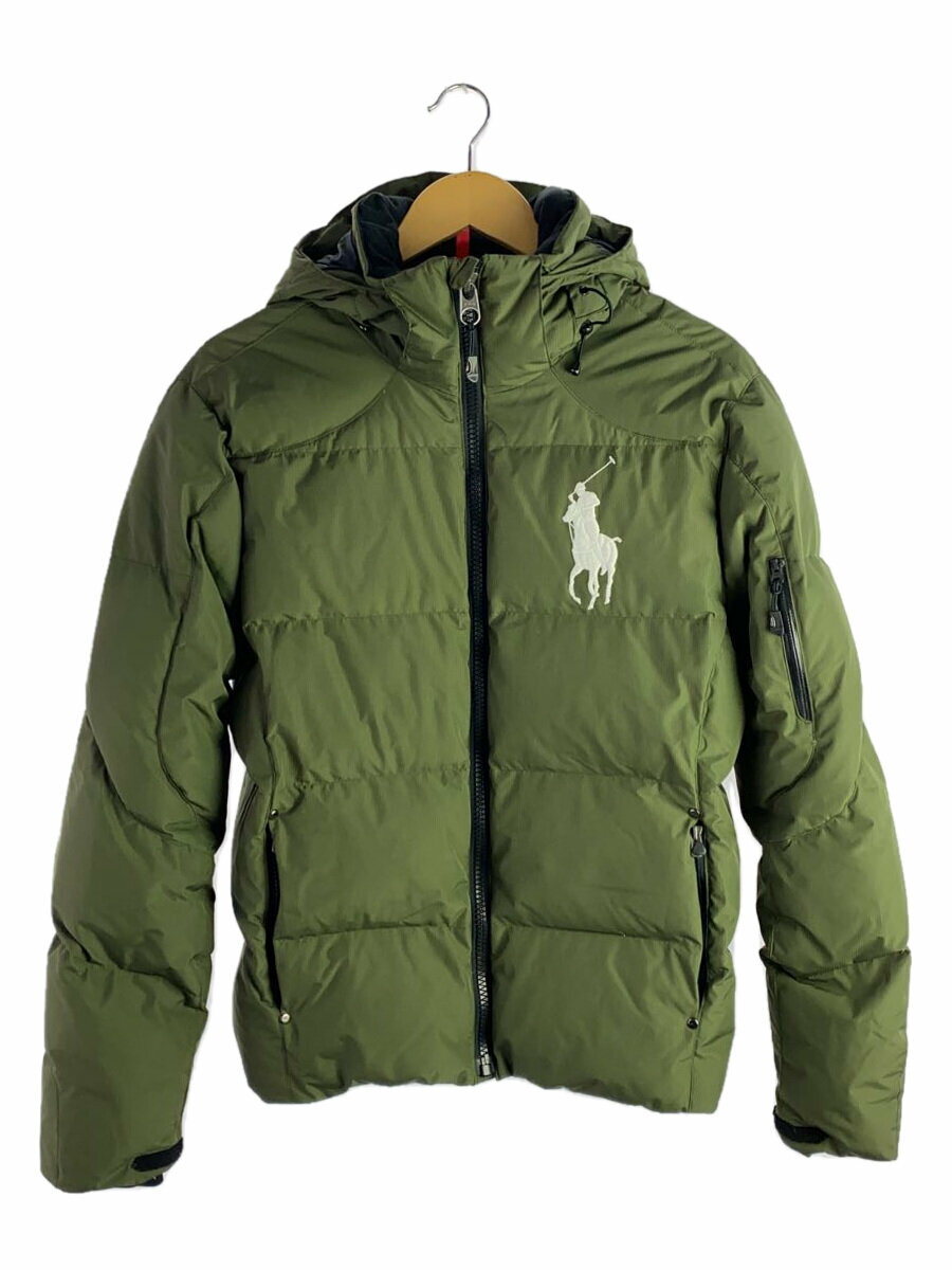【中古】POLO RALPH LAUREN◆ダウンジャケット/S/ポリエステル/KHK/710716127006【メンズウェア】