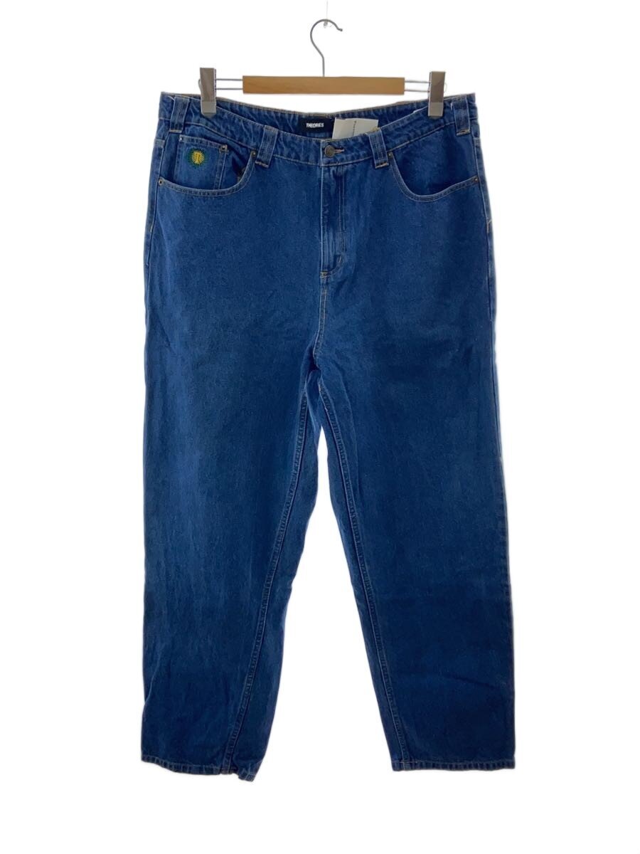 THEORIES◆PLAZA JEANS WASHED BLUE/ボトム/38/デニム/IDG