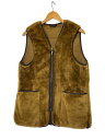 【中古】Barbour◆21AW/フリースベスト/40/ポリエステル/BRW/2102112【メンズウェア】