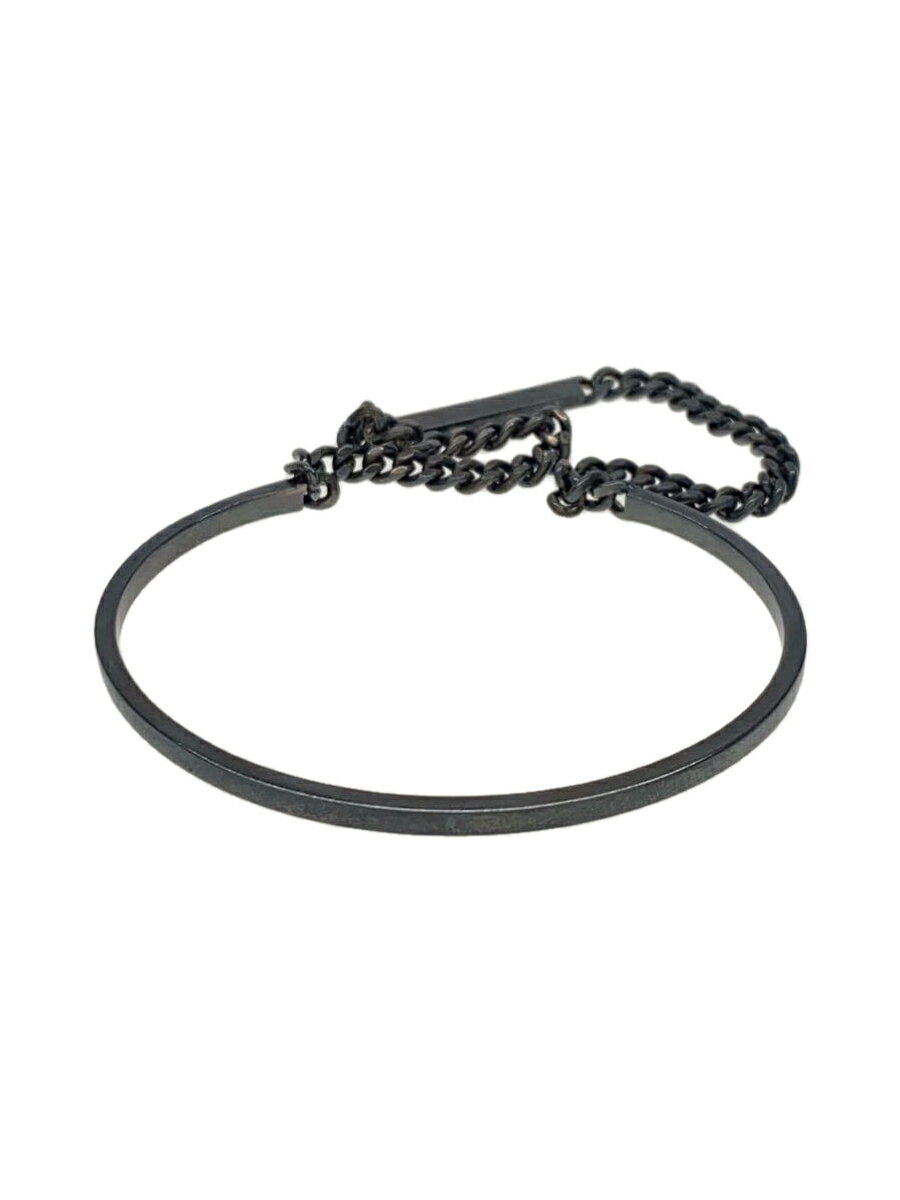 SAINT LAURENT◆チェーンバングル/--/GRY/メンズ/Bangle Chain Bracelet