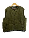 【中古】Barbour◆ベスト/--/ポリエステル/KHK/TREKKER【メンズウェア】