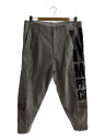 【中古】doublet◆PUPPET ANIMAL EMBROIDERY TROUSERS/L/ウール/BRD/20AW10PT126【メンズウェア】