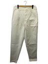 【中古】COMME des GARCONS HOMME◆ボトム/S/コットン/WHT/HP-02036S/COMME des GARCONS HOMME/コムデギャルソン【メンズウェア】