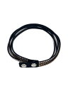 【中古】Swarovski◆スワロフスキー/CRYROGL/SILK/レザー/カラーストーン/BLK/レディース/5089699【服飾雑貨他】(4)