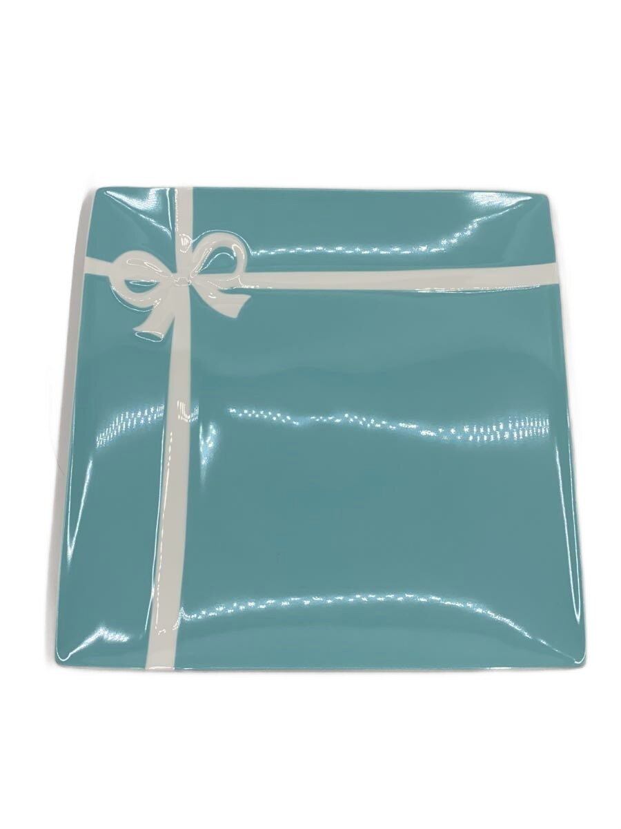 【中古】TIFFANY Co.◆ブルーボックスプレート/BLU【キッチン用品】