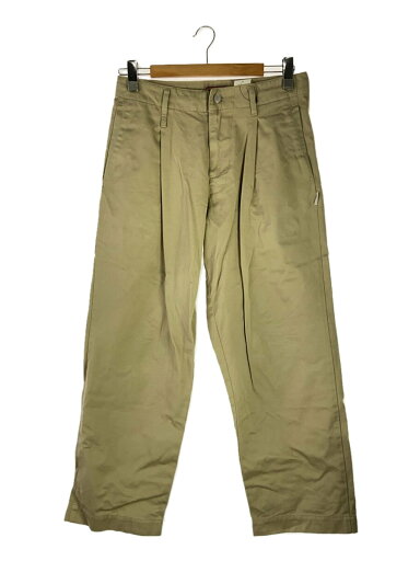 【中古】HUMAN MADE◆ストレートパンツ/S/コットン/BEG/HM29PT014【メンズウェア】 【中古】HUMAN MADE◆ストレートパンツ/S/コットン/BEG/HM29PT014【メンズウェア】