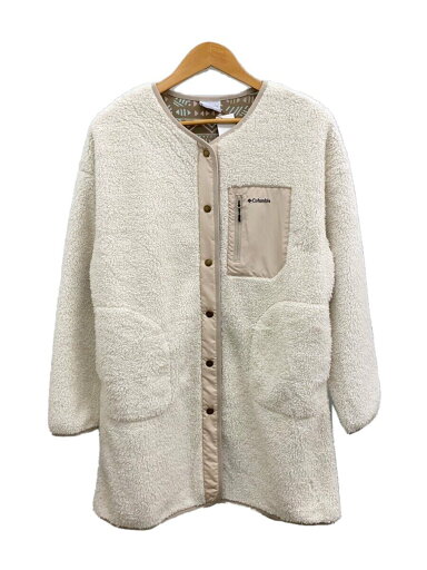 【中古】Columbia◆クリスタルベンド ロングジャケット/フリースジャケット/L/ポリエステル/CRM/PL0257【レディースウェア】 【中古】Columbia◆クリスタルベンド ロングジャケット/フリースジャケット/L/ポリエステル/CRM/PL0257【レディースウェア】