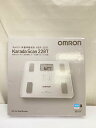 【中古】OMRON◆体脂肪計・体重計 カラダスキャン HBF-228T【家電・ビジュアル・オーディオ】(2)