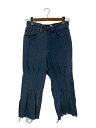 【中古】77circa◆ボトム/--/コットン/IDG/無地【レディースウェア】