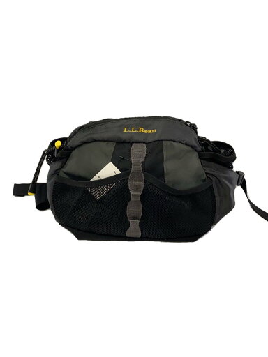 【中古】L.L.Bean◆90S/ウエストバッグ/GRY/無地【バッグ】 【中古】L.L.Bean◆90S/ウエストバッグ/GRY/無地【バッグ】