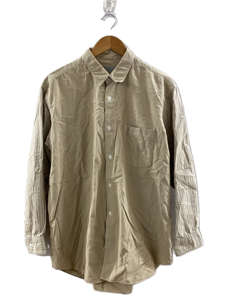 【中古】COMME des GARCONS HOMME◆長袖シャツ/--/コットン/BEG90s/田中オム/【メンズウェア】