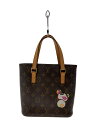 【中古】LOUIS VUITTON◆ヴァヴァンPM_モノグラム・パンダ_BRW/PVC/BRW【バッグ】