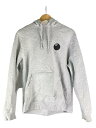 【中古】STUSSY◆パーカー/S/コットン/GRY【メンズウェア】