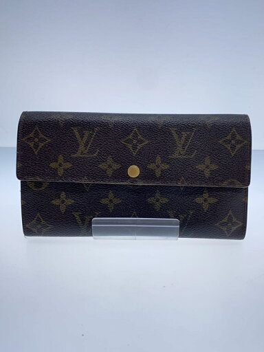 【中古】LOUIS VUITTON◆3)ポシェット・ポルト・モネ・クレディ_モノグラム・キャンバス_BRW/PVC/BRW/総柄/レディース【服飾雑貨他】 【中古】LOUIS VUITTON◆3)ポシェット・ポルト・モネ・クレディ_モノグラム・キャンバス_BRW/PVC/BRW/総柄/レディース【服飾雑貨他】