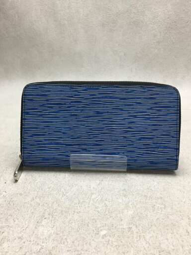 【中古】LOUIS VUITTON◆ジッピー・ウォレット_エピ_BLU/レザー/BLU/メンズ//【服飾雑貨他】 【中古】LOUIS VUITTON◆ジッピー・ウォレット_エピ_BLU/レザー/BLU/メンズ//【服飾雑貨他】