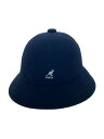 【中古】KANGOL◆バケットハット/L/ウール/BLK/メンズ/K3451【服飾雑貨他】