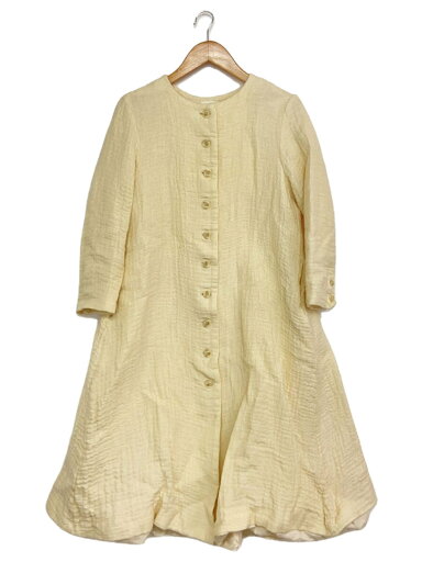 【中古】ROBE de PEAU◆コート/FREE/ウール/CRM【レディースウェア】 【中古】ROBE de PEAU◆コート/FREE/ウール/CRM【レディースウェア】