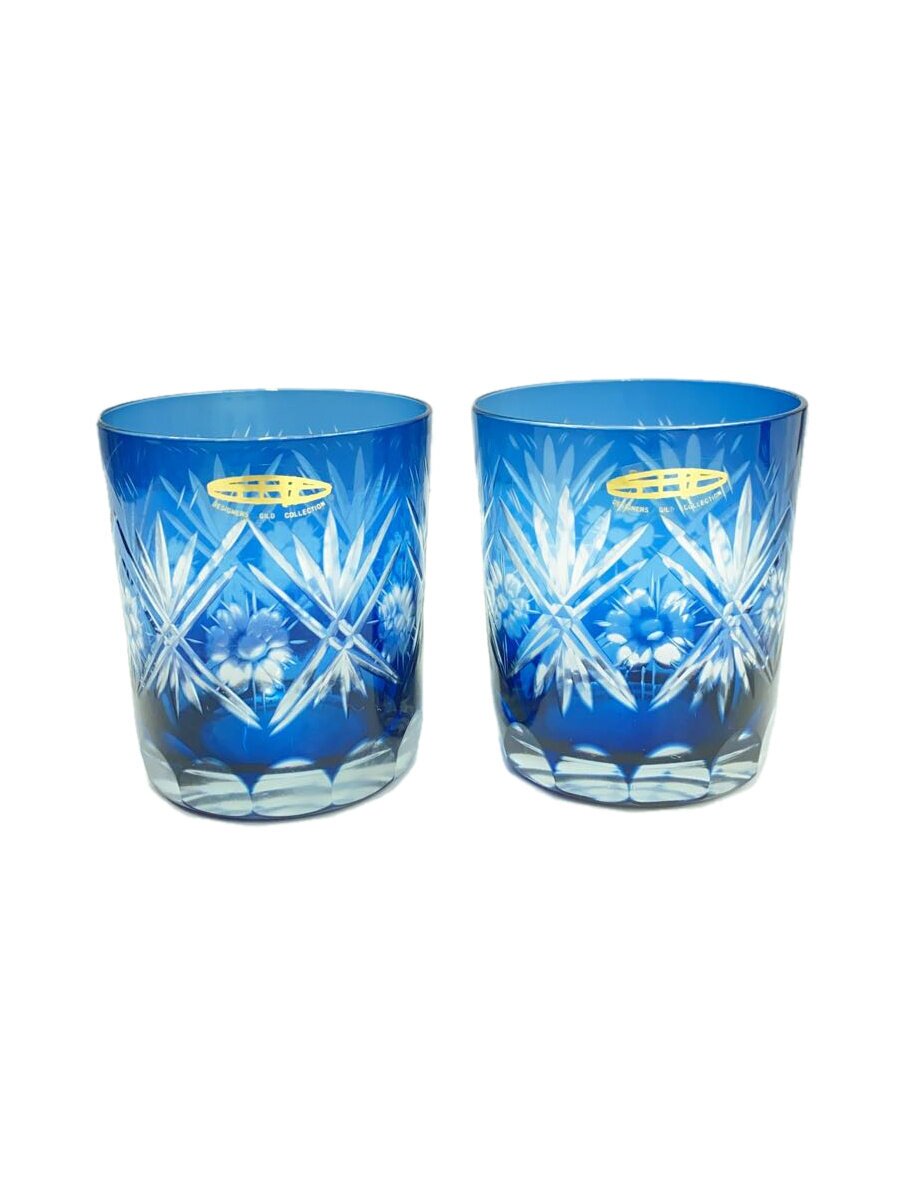 【中古】切子◆曽根工芸/切子グラアス/ペア【キッチン用品】