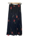 【中古】PINK HOUSE◆▼衣料B/p0181fs06/スカート/BLK/花柄【メンズウェア】