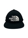 【中古】THE NORTH FACE◆メッシュキャップ/7/ポリエステル/BLK/メンズ/NNJO1912【服飾雑貨他】