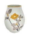 【中古】大倉陶園◆椿図柄金蒔絵八角形/壷・花瓶/WHT【インテリア小物・日用雑貨】(3)