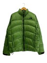 【中古】THE NORTH FACE◆ダウンジャケット/XL/ナイロン/GRN/無地/nd18900 ...