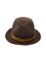 【中古】CPH(C-PLUS HEAD WEARS)◆ハット/--/ウール/BRW/メンズ/23-11【服飾雑貨他】