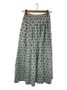 【中古】Ron Herman◆×SZ BLOCK PRINTS/ロングスカート/XS/コットン/GRN/総柄//【レディースウェア】(4)