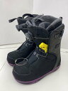 【中古】salomon◆スキーブーツ/22.5cm/BLK/アダルト/376640【スポーツ】