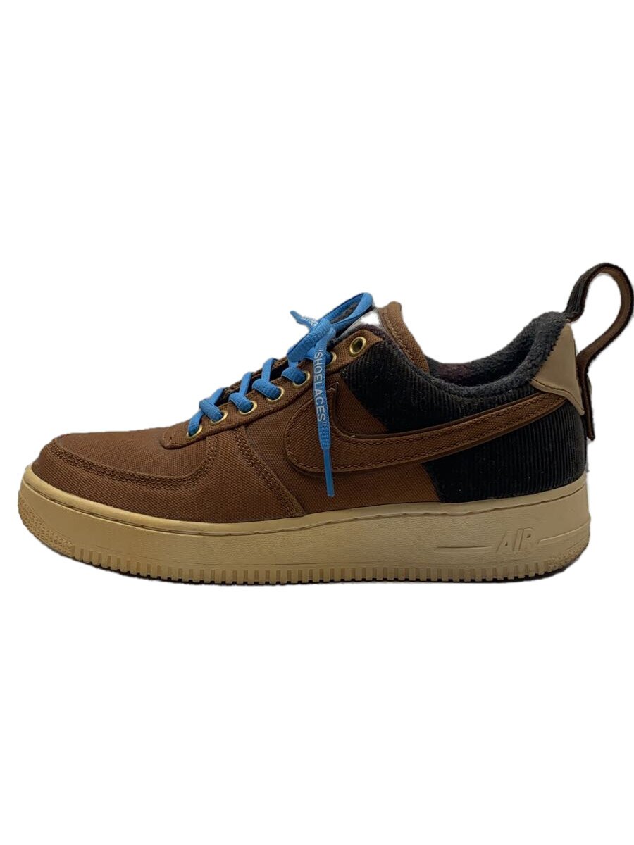 NIKE◆AIR FORCE 1 07 PRM WIP/エアフォースプレミアム/ブラウン/AV4113-200/25.5cm/