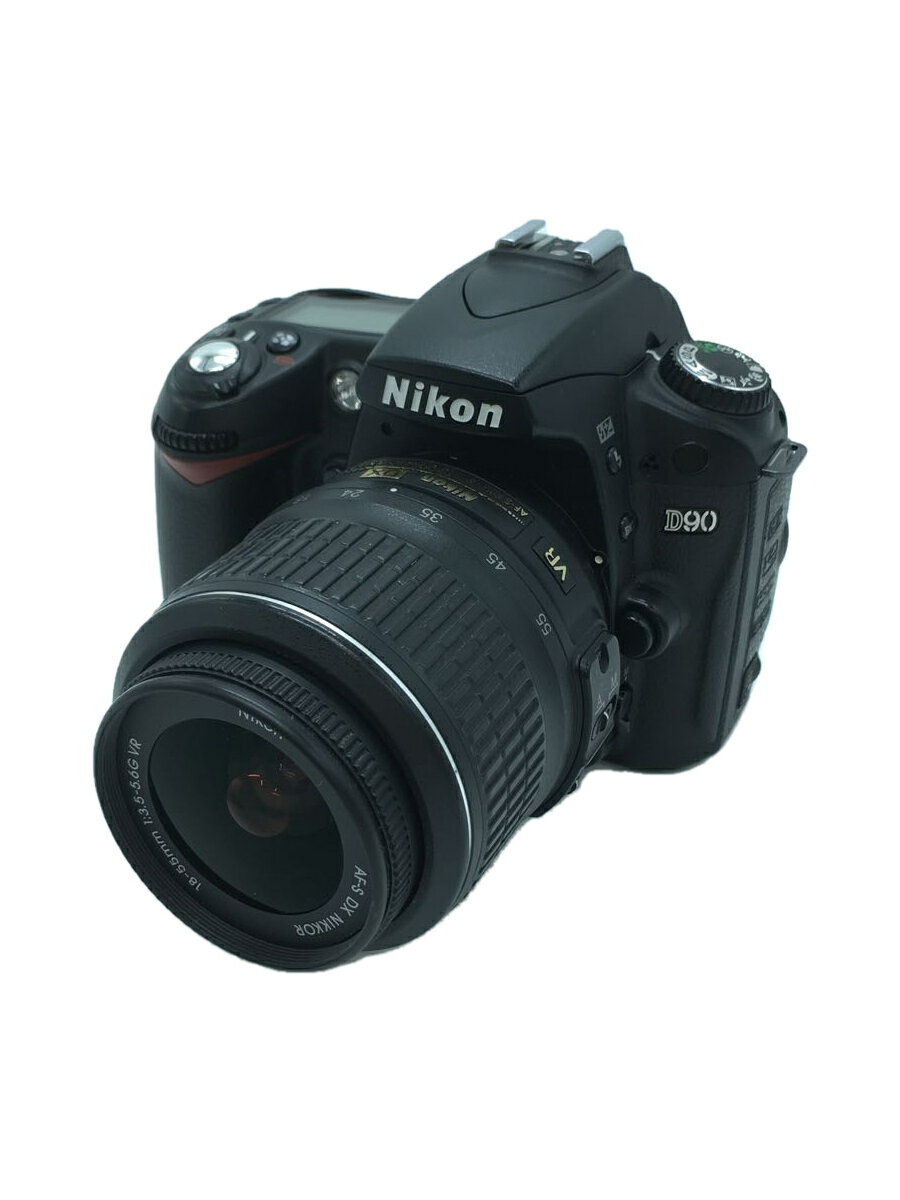 【中古】Nikon◆デジタル一眼カメラ D90 AF-S DX 18-55G VR レンズキット【カメラ】