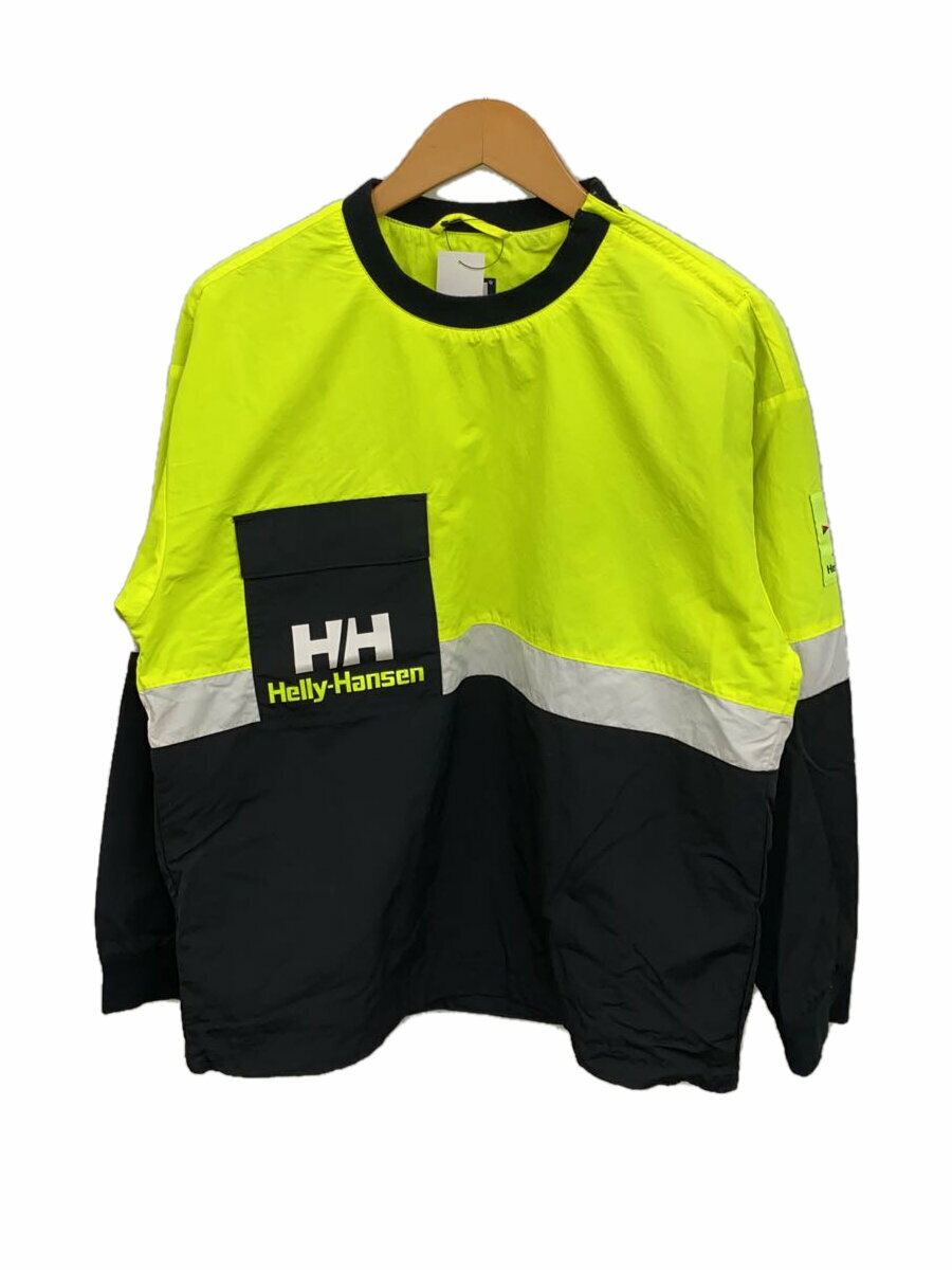 【中古】HELLY HANSEN◆Formula Wind Crew/ナイロンジャケット/S/ナイロン/YLW/HH12032【メンズウェア】