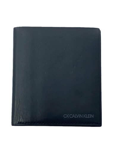 【中古】CK Calvin Klein◆2つ折り財布/--/BLK/無地/メンズ【服飾雑貨他】 【中古】CK Calvin Klein◆2つ折り財布/--/BLK/無地/メンズ【服飾雑貨他】