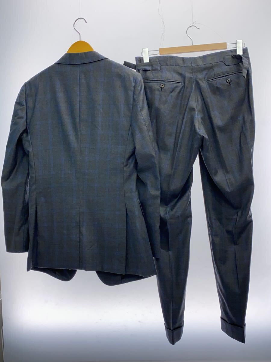 【中古】Loro Piana◆3Pスーツ/WISH_Super 170s Wool/ウール/GRY/チェック【メンズウェア】